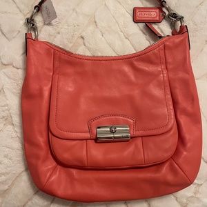 Coach Geranium Krst Leather Hobo